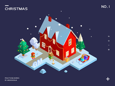 isometric-Christmas