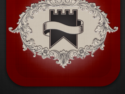 Still reworking Heritage logo app coaches loupe ios iphone