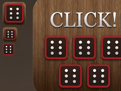 Click! app game icon iphone logo