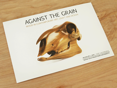 Against The Grain design exhibit exhibition graphic design layout minimalism museum print