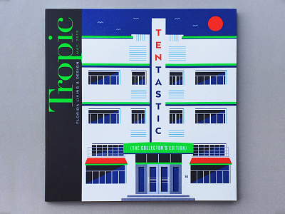 Tropic Magazine Special Collector's Edition colors commercial editorial illustration magazine pantone
