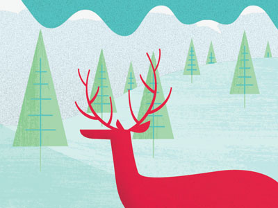 Oh, Deer illustration