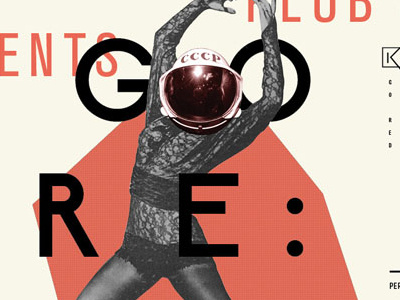 Klub Spektrum Poster illustration poster typography