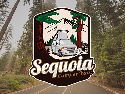 Sequoia Logo illustration logo logodesigns script font