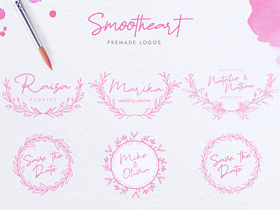 Smootheart Premade Logo