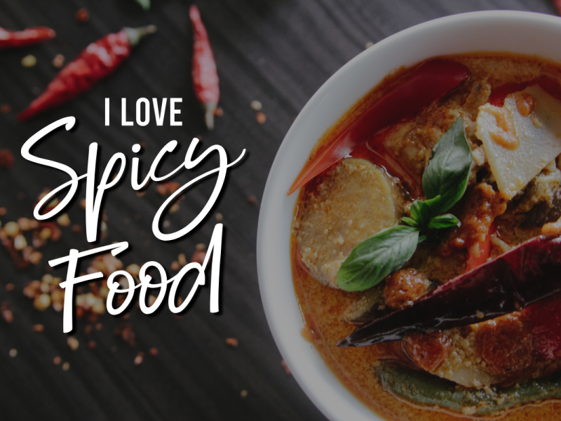 I Love Spicy Food by rinda pratyas on Dribbble