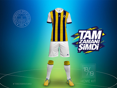 Fenerbahce SK Home Kit 18/19