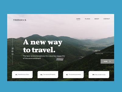 Travel agency landing page app branding design icon illustration typography ui ux web website