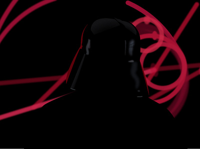 Rogue One — Vader drawing illustration star wars