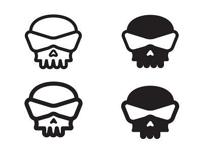 Exploring a New Personal Brand branding logo punk rock skulls