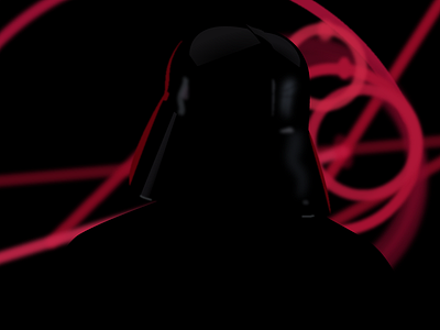 Vader's Return in Rogue One illustration rogue one star wars vader