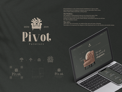 Pivot furniture brand identity