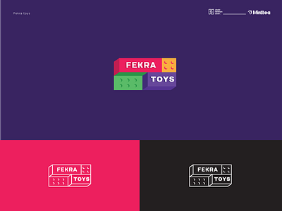 Fekra Toys art direction branding creative illustrator logo