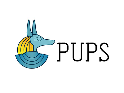 Pups - Thirty Logos Challenge Day 15 dog dog logo logo logo design pups thirty logos thirty logos challenge