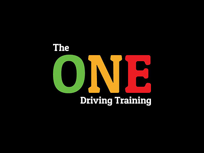 The One Driving Training- Thirty Logos Challenge Day 30 car design driving driving training logo logo design one one driving training thirty logos thirty logos challenge training