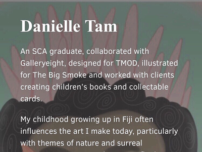 Danielle Tam on The Style File