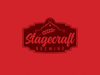 Stagecraft Brewing alamo beer brewing design drink inspiration logo texas