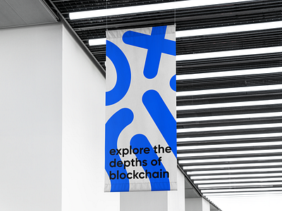 0xtopus: Banner Design banner blockchain branding claim corporate design corporate identity crypto design fair illustration logo logodesign messe ui vector