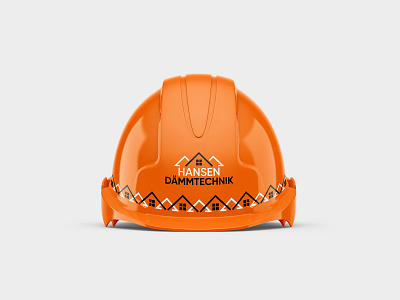 Hansen Dämmtechnik: Helmet branding corporate design corporate identity design helm helmet logo logodesign