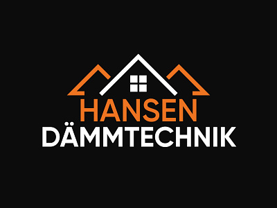 Hansen Dämmtechnik: Logo Design branding corporate design corporate identity dach design dämmung illustration insulation logo logo design logodesign roof roof logo vector