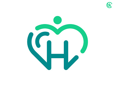 ⚡️ HEALTH CARE HEART LOGO ⚡️