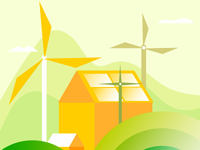 renewable energy futurecity green greenfootprint illustration mumbai renewable energy