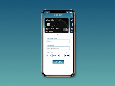 Daily UI 2 - Credit Card Checkout