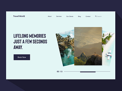 Travel Website Design