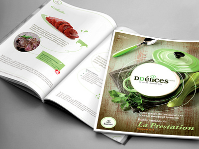 DDélices commercial use design indesign style guide