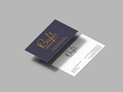 Business Card Vibrafolia design logo