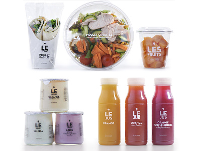 Monoprix "Food To Go" food packaging project management