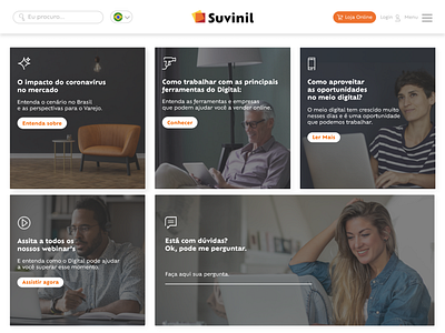 Suvinil COVID-19   |   UI Landing page