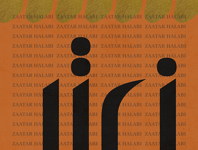 Zaatar creative design design designer graphic design illustration