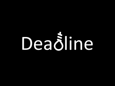 Deadline after affects animation kinetic typography motion motiongraphics text typography words