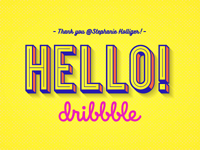 Hello Dribbble!