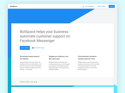BotSpace botspace homepage ui web