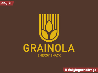 Grainola dailylogochallenge day 21 design illustration logo