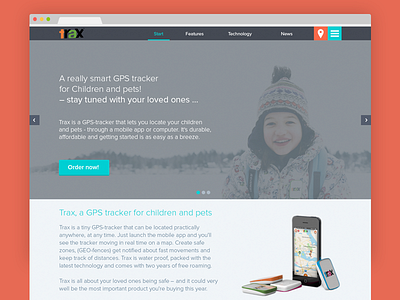 Landing page