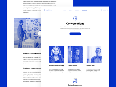 Introducing Conversations on DesignBetter.Co