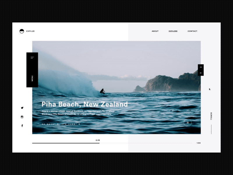 Piha dribbble