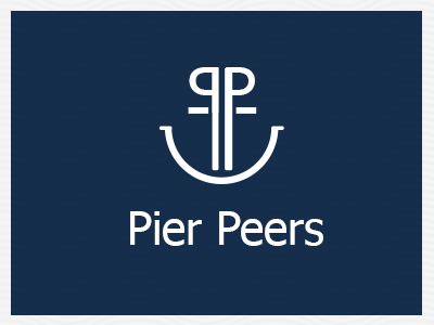 Pier Peers 001 anchor dailyui logo ocean sea