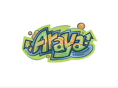 Araya Street Art By Jim Griffiths On Dribbble