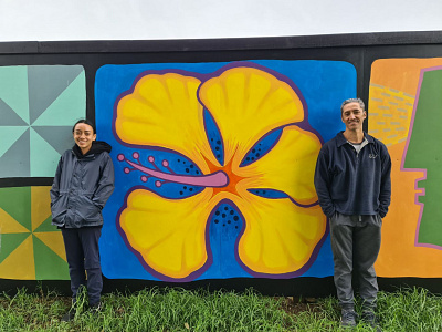 Mural - Onehunga - Auckland artist branding community art contemporary at illustration maori art new zealand pasifika