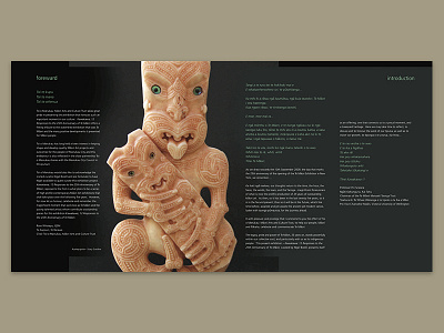 Kawakawa Art Catalogue - Foreword & Introduction contemporary art exhibition design graphic design maori art new zealand artists typography