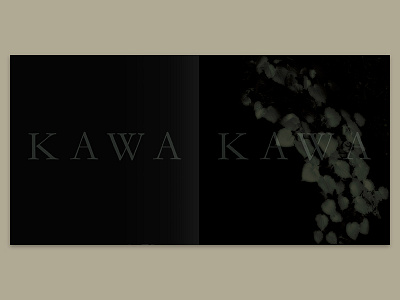 Kawakawa Art Catalogue - Cover Design - Overgloss Type contemporary art design exhibition design fine arts graphic design indigenous art kawa kawa maori art new zealand artists taonga te maori