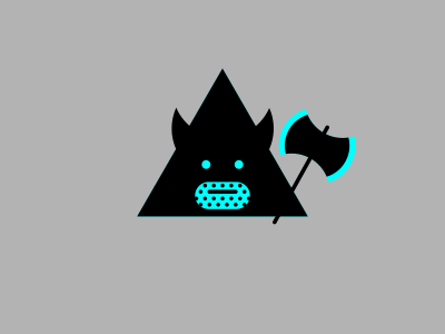 Triangle Man character gaming public rgb triangle