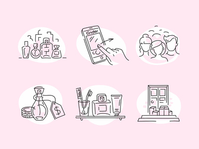 Icon set Scentbird