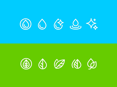 clean+vegan icons