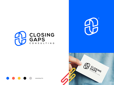 Closing Gaps Consulting brand brand design brand identity branding branding design design isotipo isotype logo logo design logos logotipo logotipos logotype logotypes typography vector