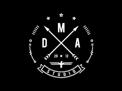 MDA Studio art line logo